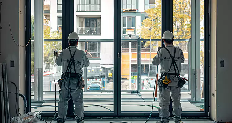 French Glass Panel Doors Repair in Jupiter, FL