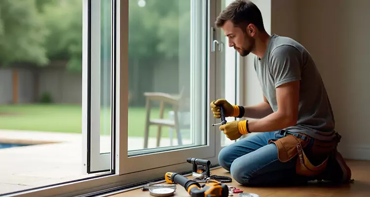 Sliding Glass Door Panel Repair in Jupiter, FL