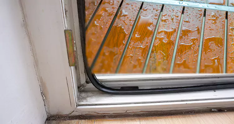 Water Leaking Wooden Patio Doors Repair in Jupiter, FL