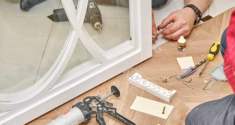 Interior Patio Door Casing Repair in Jupiter, FL