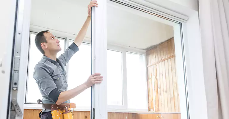 Aluminum Storefront Door Repair in Jupiter, FL